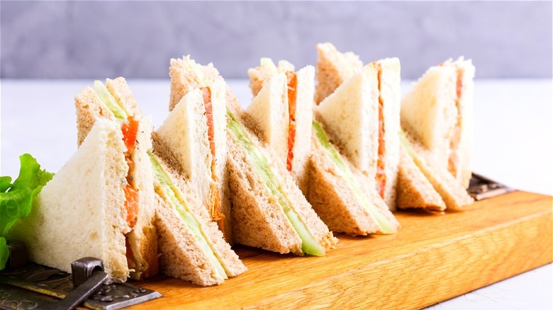 Tea sandwich assortment