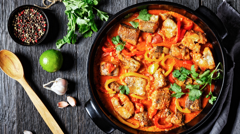 Stew in bowl