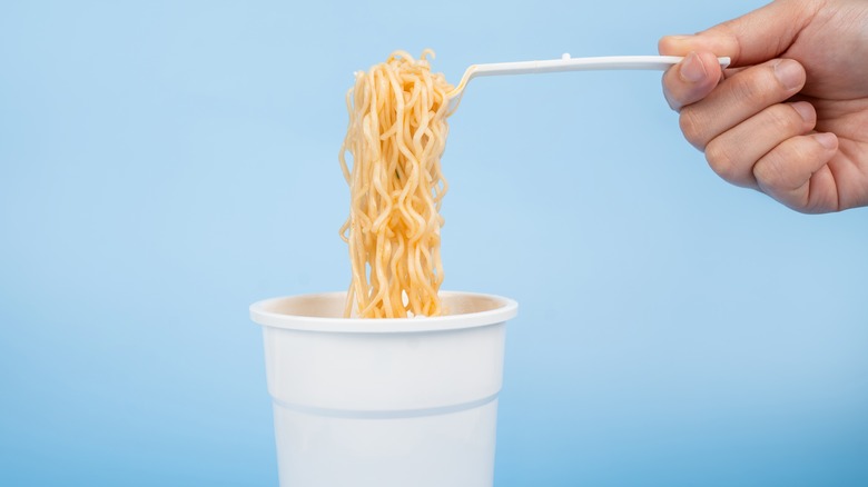 Instant ramen noodles