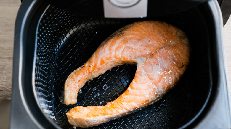 Salmon in air fryer