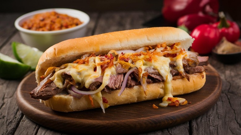 Philly cheesesteak