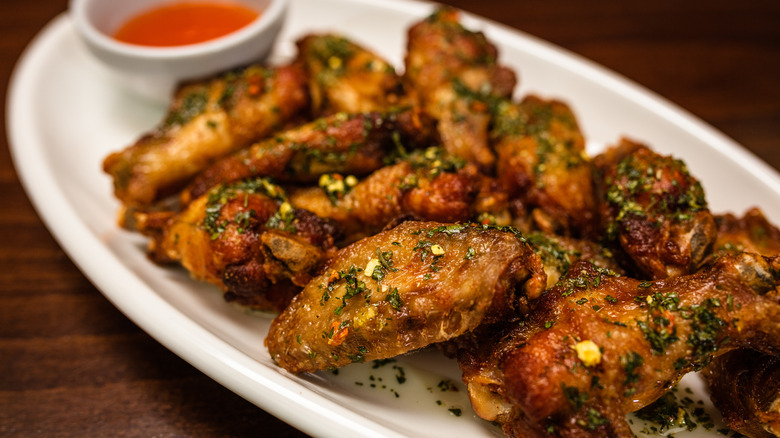 crispy chicken wings