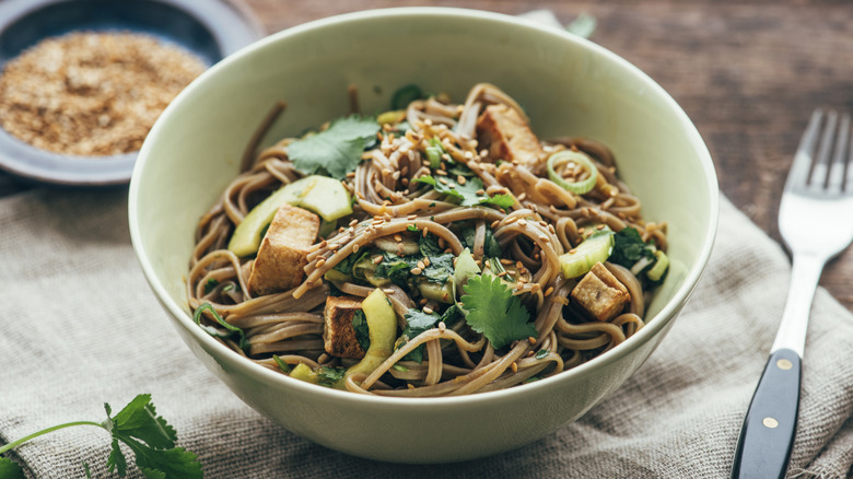 sesame noodle salad