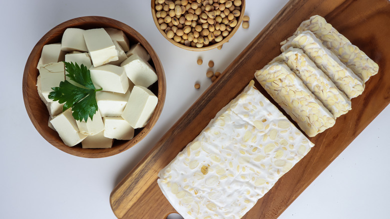 Tofu and tempeh