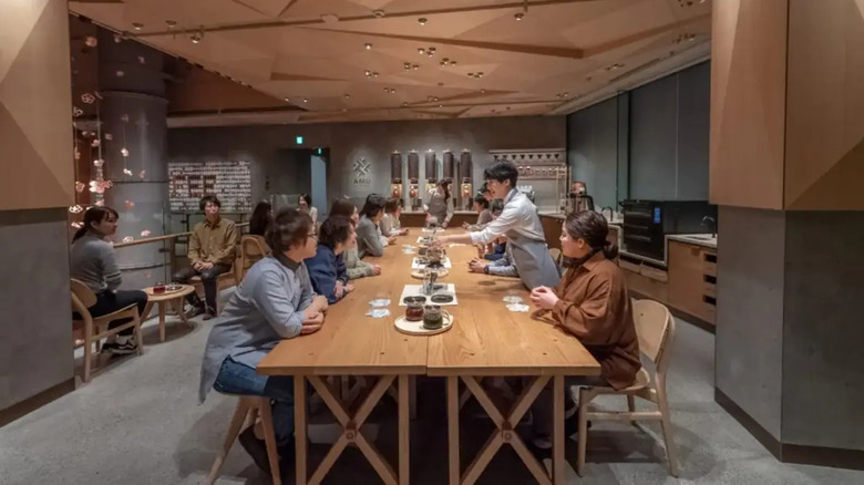 Starbucks Reserve Roastery Tokyo lounge