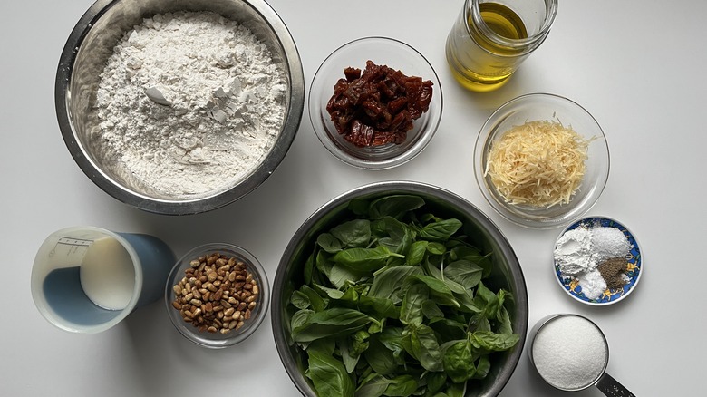 ingredients for savory scones