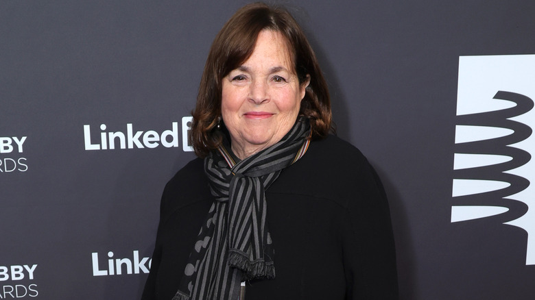 Ina Garten looking serious