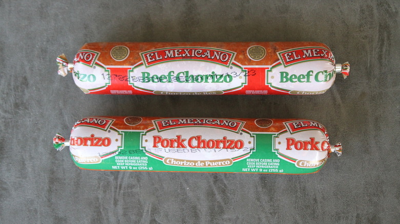 El Mexicano chorizo products