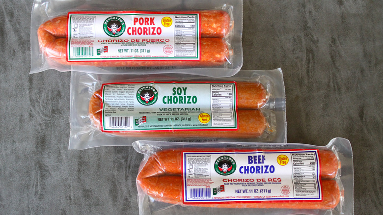 Reynaldo's chorizo line