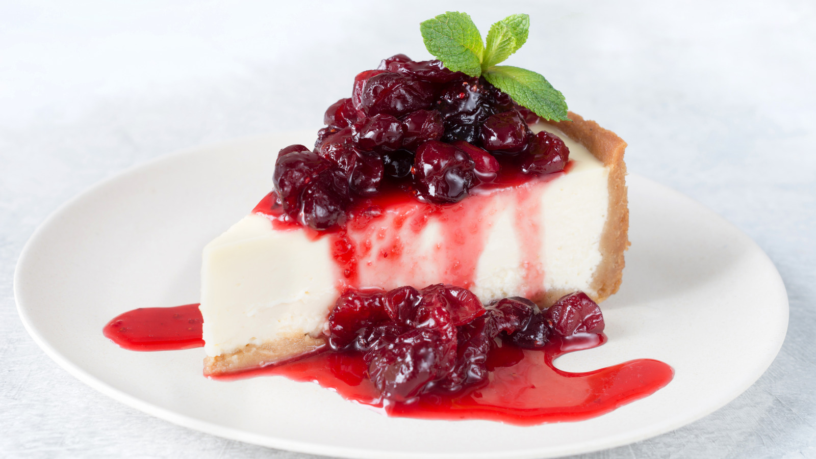 Top Cheesecake With Canned Pie Filling For An Easy Upgrade