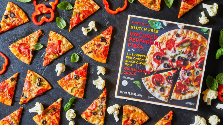 slices of trader joe's gluten free pizza