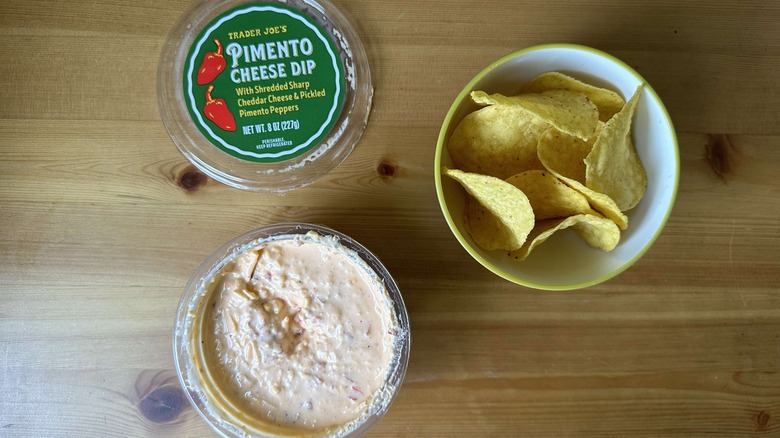 Trader Joe's pimento cheese dip