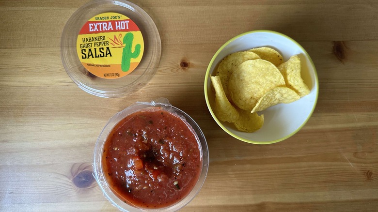 Trader Joe's habanero salsa