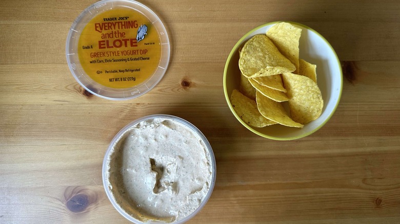 Trader Joe's elote dip