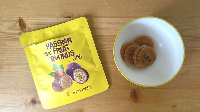 Passion fruit rounds