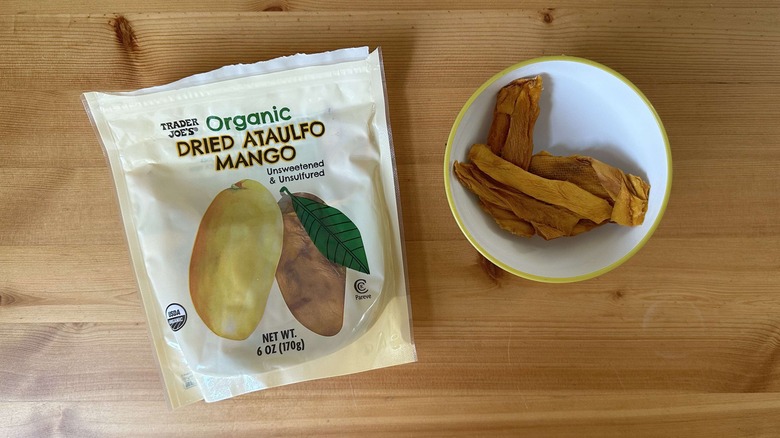 Dried Ataulfo mango