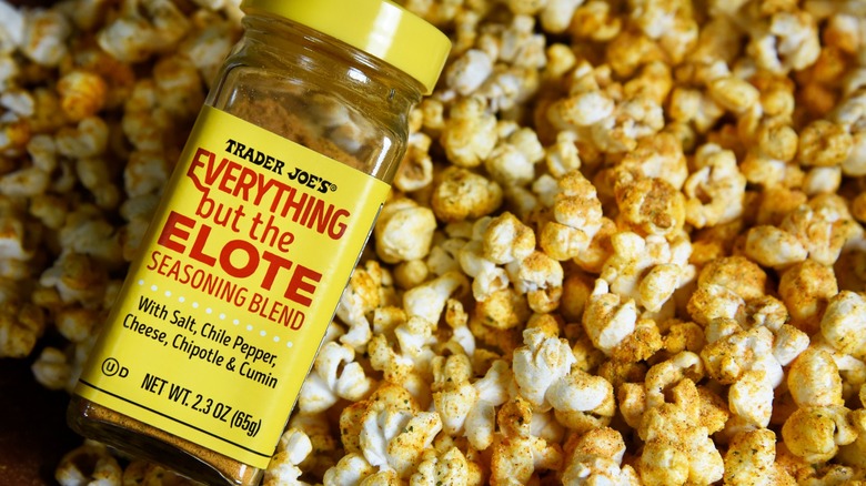 Trader Joe's Elote Seasoning Adds A Mexican Flavor Twist To Popcorn