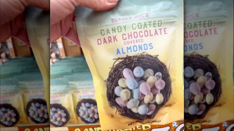 Candy Coated Dark Chocolate Covered Almonds