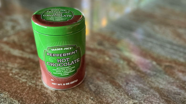 Trader Joe's peppermint hot chocolate