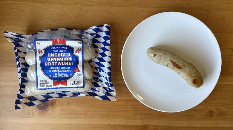 Trader Joe's Uncured Bavarian Bratwurst