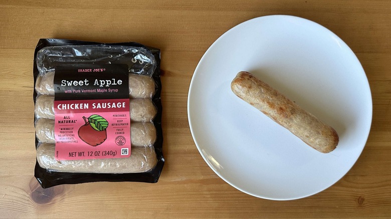 TJ's Sweet Apple Chicken Sausage