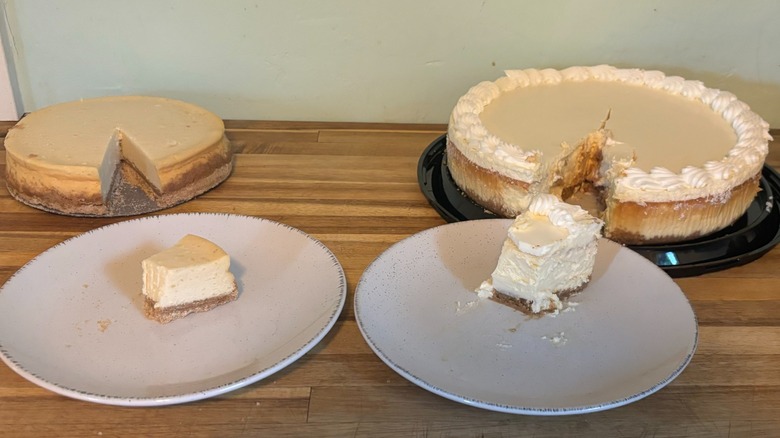 Trader Joe's and Costco cheesecakes