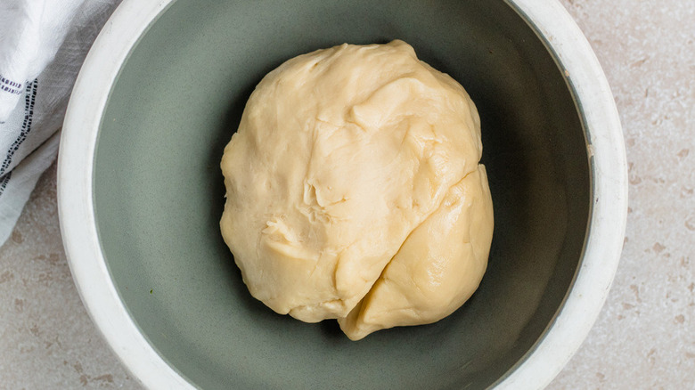 babka dough in bowl