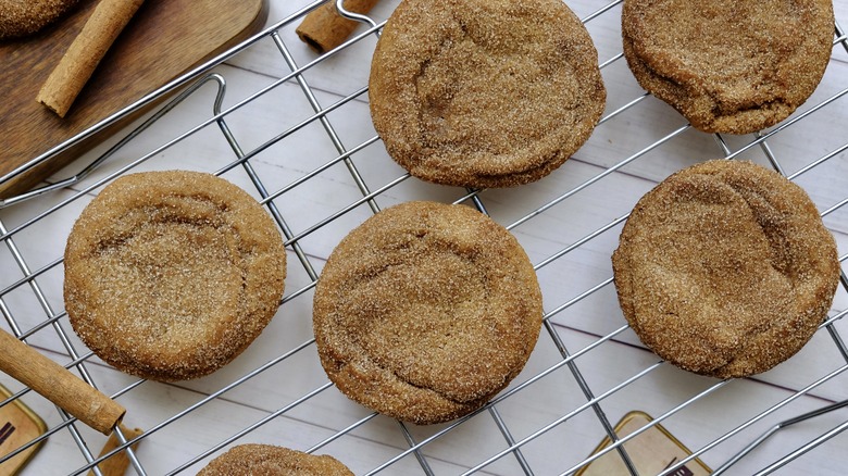 cookies on cooling rack