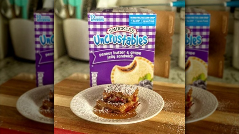 uncrustables french toast