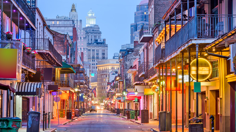 Bourbon Street, Louisiana