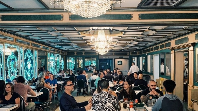 interior of Versailles restaurant