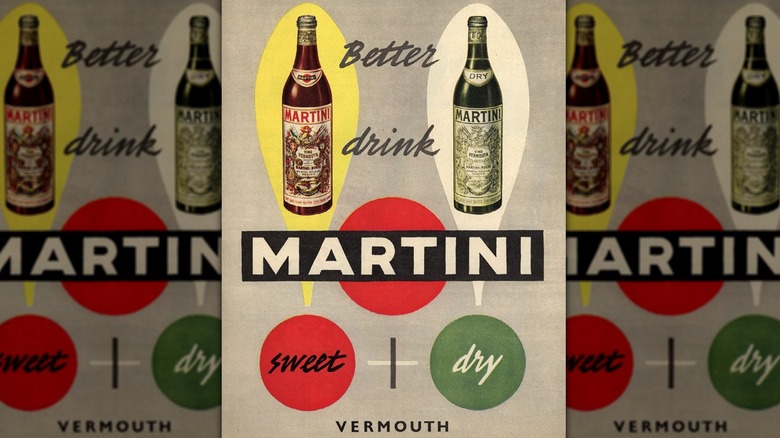 sweet and dry Martini vermouth