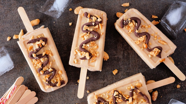 frozen peanut butter bars