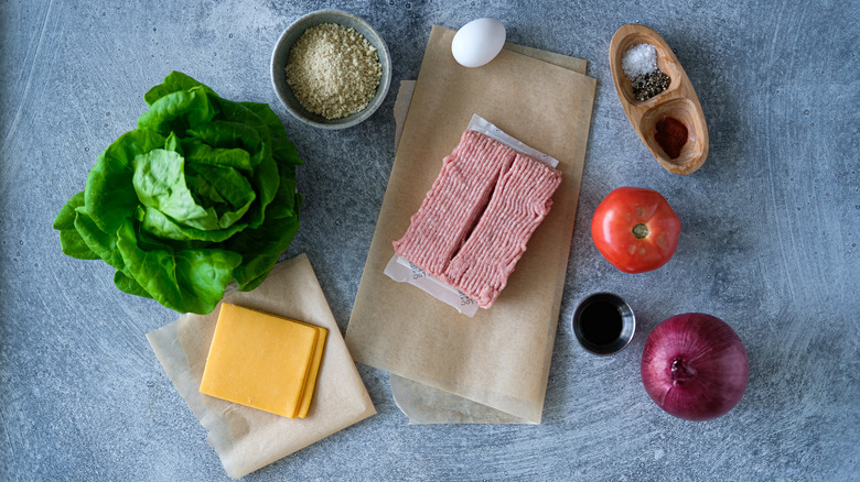 turkey burger lettuce wrap ingredients