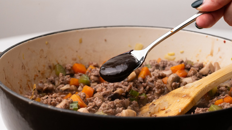 Adding marmite to cottage pie