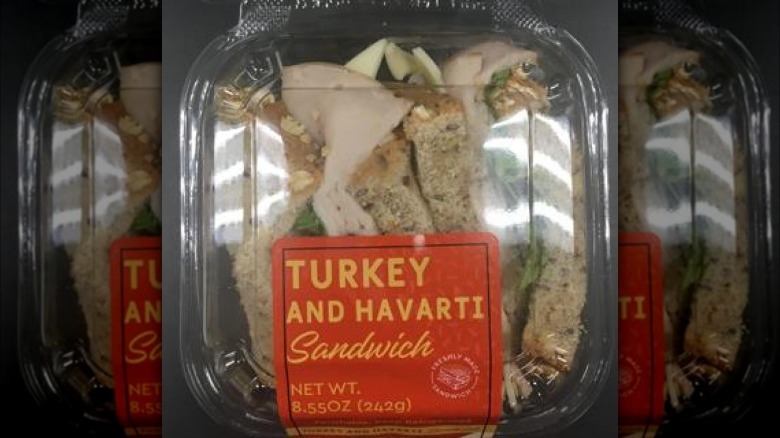 recalled turkey and havarti sandwich