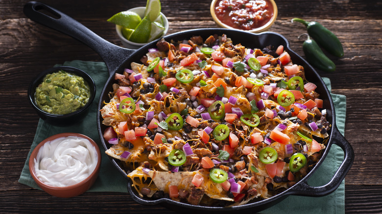 chicken nachos