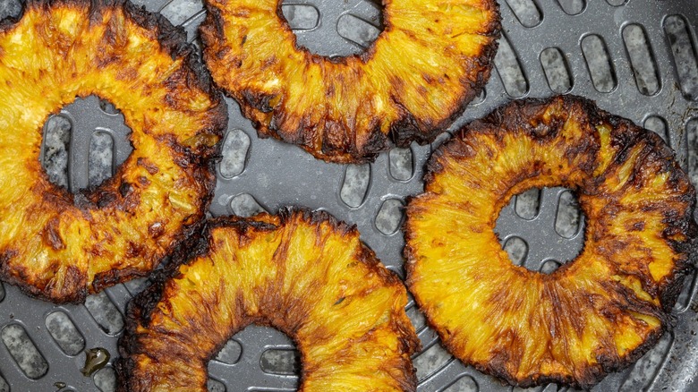 rings of pineapple in air fryer