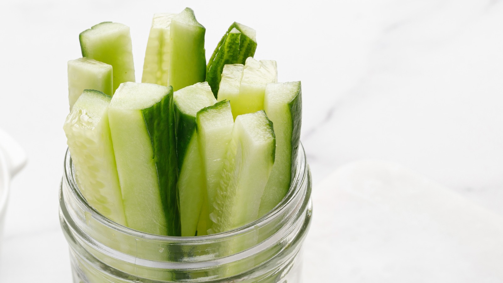 Turn Cucumber Spears Into A Savory Treat By Dipping Them In Ramen Seasoning