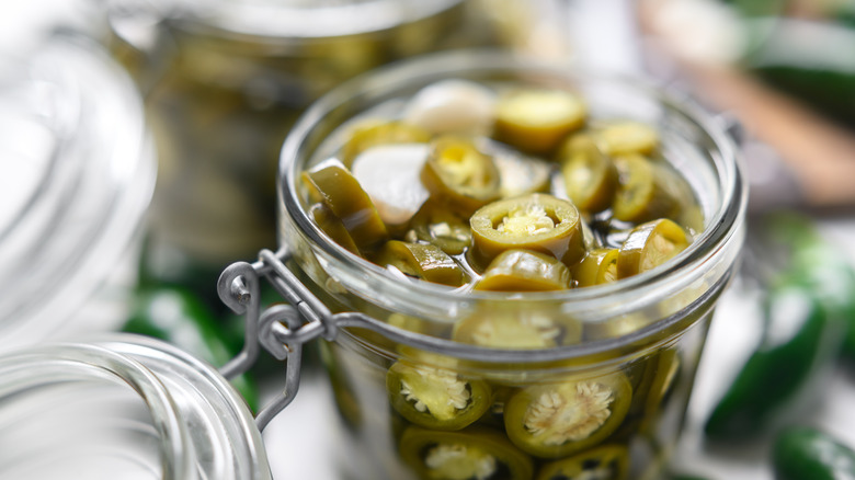 jar of jalapeños