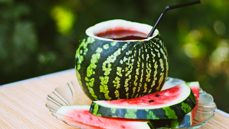 watermelon punch bowl