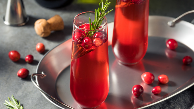 cranberry champagne