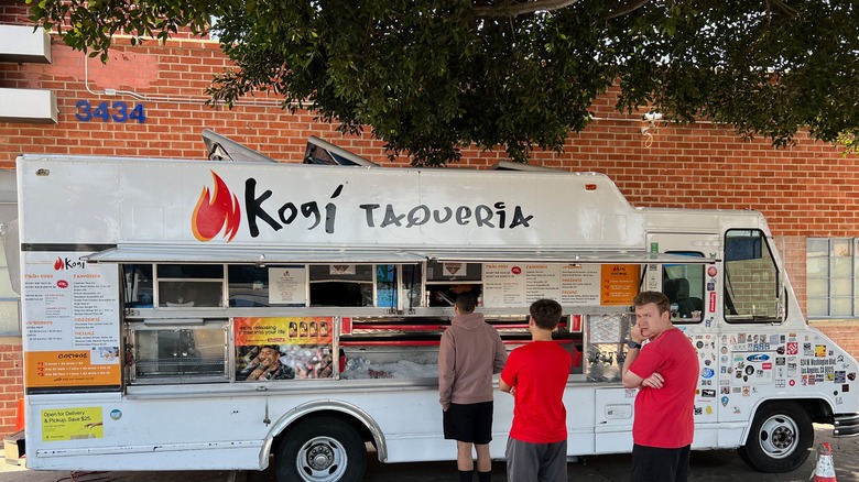 Kogi BBQ tacos truck