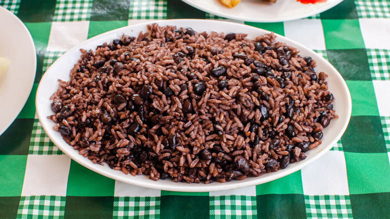 cuban rice with beans