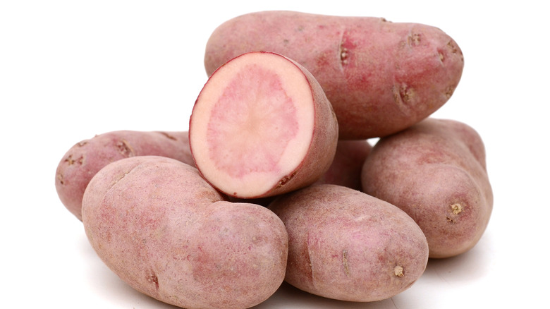 Red thumb fingerling potatoes 