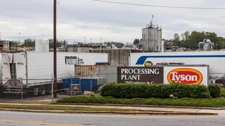 Tyson Foods processing plant