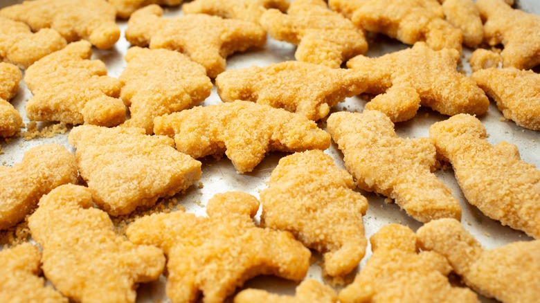 Dinosaur nuggets