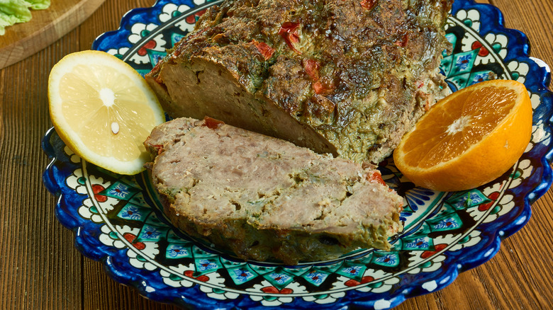 Moroccan lamb meatloaf
