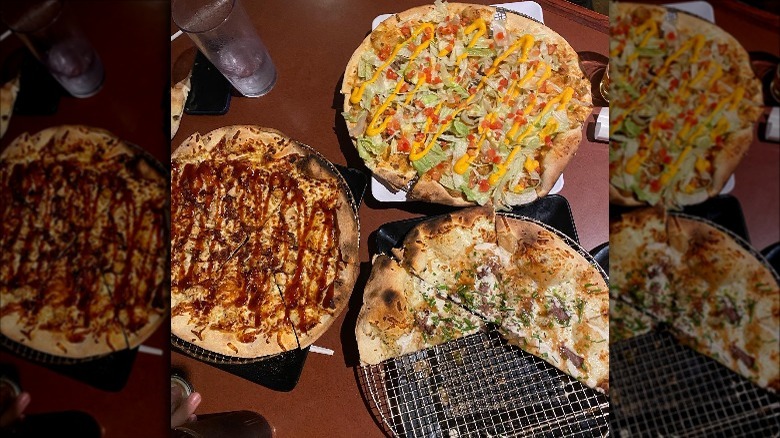 Wichita Brewing Company pizza selection