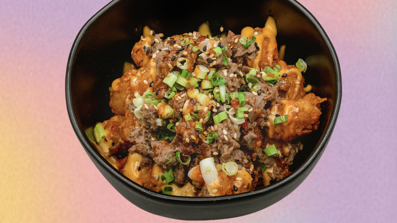 Bulgogi beef tater tots